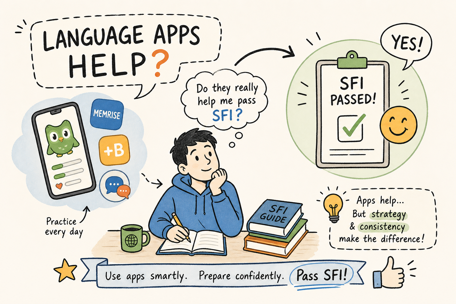 Do Language Apps Help You Pass SFI? An Honest Guide
