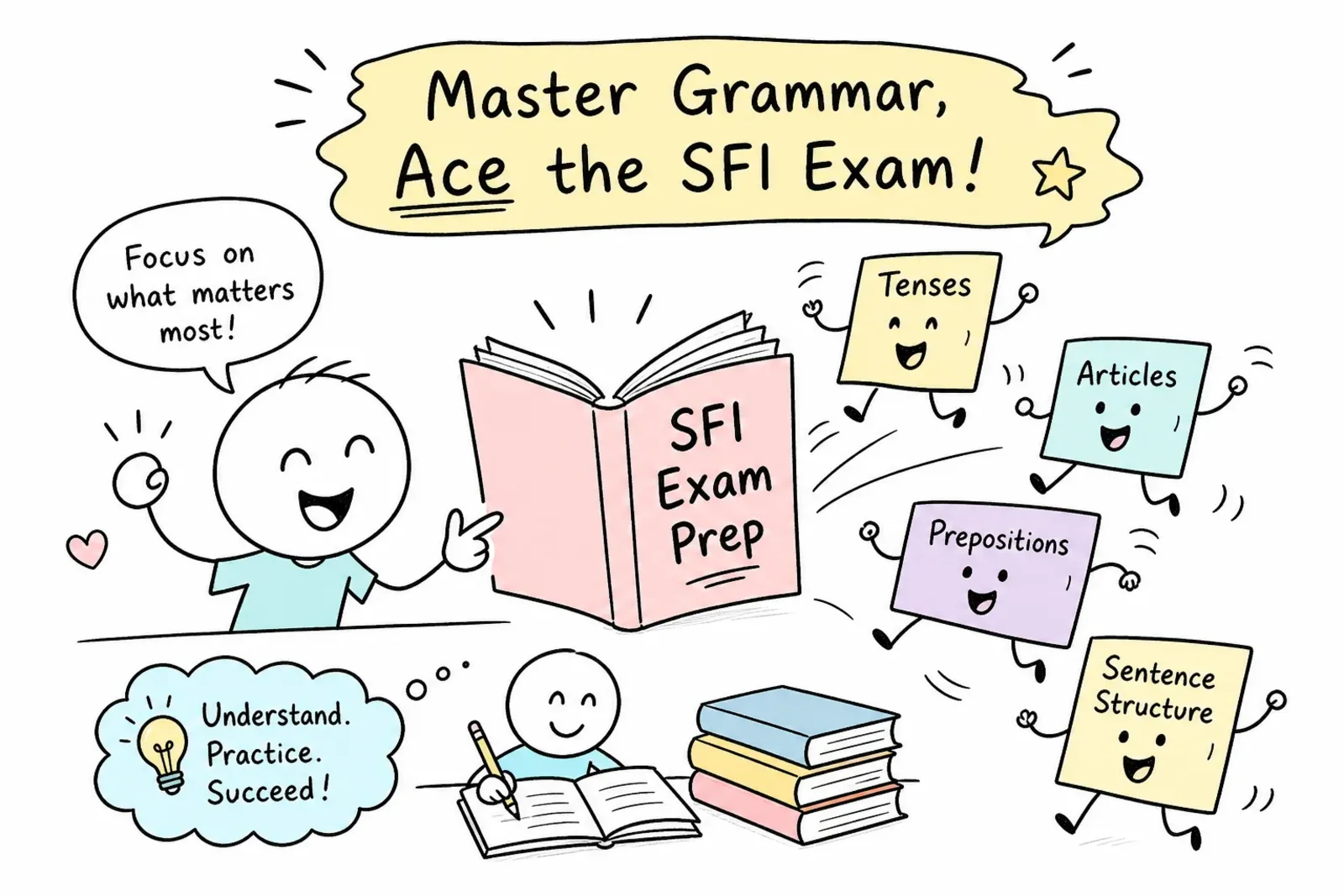 The Most Important Grammar Topics for the SFI Exam