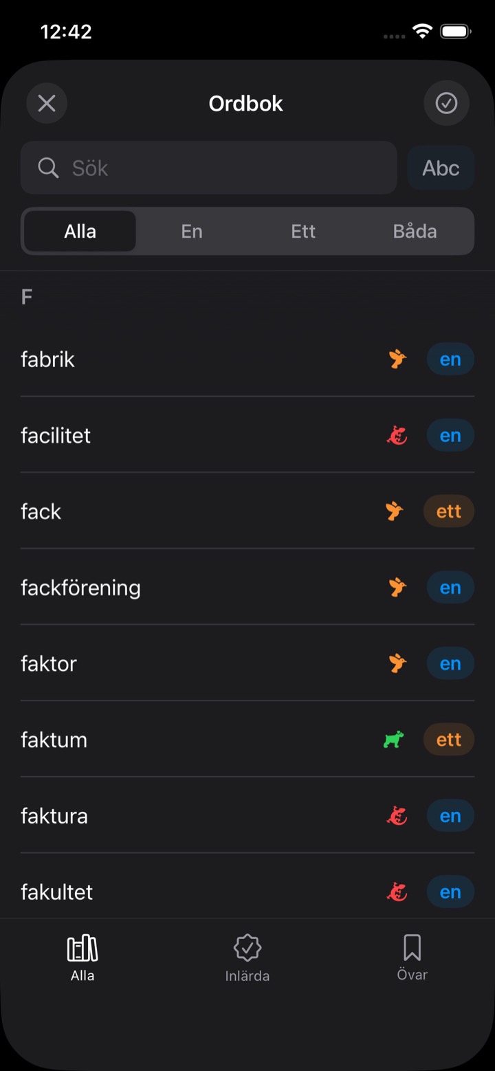 Utforska substantiv